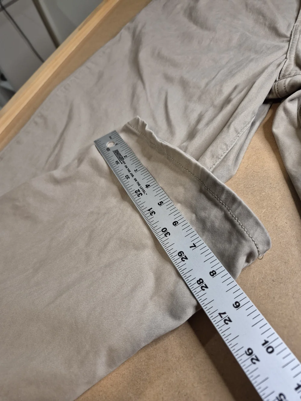 Lucky Brand Men's Straight Fit Chinos in Light Tan 4587/7